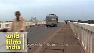 Mahanadi Road Bridge  Cuttack Odisha [upl. by Sanoj165]