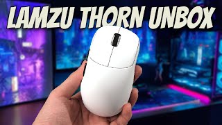 Lamzu Thorn Unboxing amp First impression VS G Pro X v2 [upl. by Berthoud]