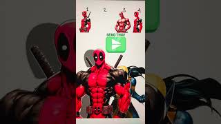 どれが正しいですか Deadpool X Lady Wolverine 一部66 marvel deadpoolxwolverine shorts [upl. by Dagley]