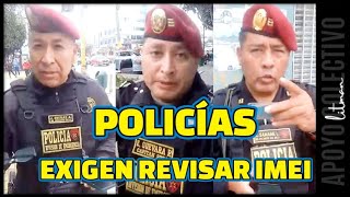 POLICÍA EXIGE REVISAR IMEI DEL CELULAR [upl. by Etan854]