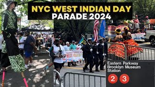 This is the West Indian American Day Parade 2024 held on Labor Day on Eastern Parkway Brooklyn NY [upl. by Lark]