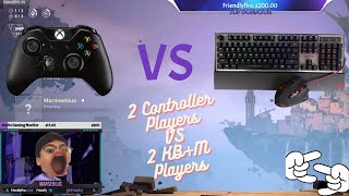 2 Controller players vs 2 PC players in VALORANT [upl. by Kalina734]