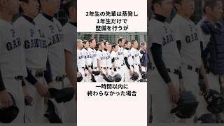 「実質懲役3年」PL学園野球部に関する雑学＃野球 高校野球 甲子園 [upl. by Hammad99]