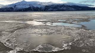 Turnagain Arm in winter 2024 [upl. by Aratahc]