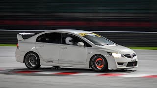 Honda Civic FD2R  Sepang International Circuit [upl. by Yraht756]