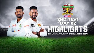 Bangladesh vs Sri Lanka Highlights  2nd Test  Day 2  Sri Lanka tour of Bangladesh 2024 [upl. by Urial]