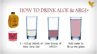 Aloe Vera and ARGI Plus Benefits by Forever Living [upl. by Nevil]