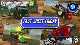 FACT SHEET FRIDAY  4th October  FS25 [upl. by Ruhtra]