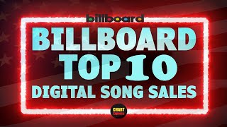 Billboard Top 10 Digital Song Sales USA  October 12 2024  ChartExpress [upl. by Zeke33]