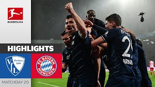 Bochum Wrestle Bayern Down  Bochum  Bayern München 32  Highlights  MD 22 – Bundesliga 2324 [upl. by Darom200]