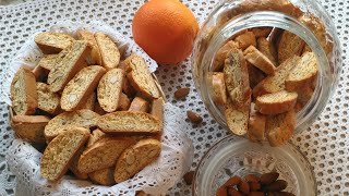 Biscotti buoni e facili da fare deliziosi CANTUCCI alle mandorle [upl. by Charo418]