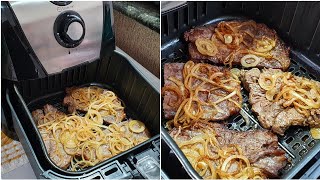 BIFE ACEBOLADO NA AIRFRYER SUCULENTO [upl. by Ojyram571]