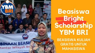 BEASISWA BRIGHT SCHOLARSHIP  YBM BRI SCHOLARSHIP [upl. by Kazue]