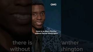 There is No Black Panther without Denzel Washington  Chadwick Boseman [upl. by Arand121]