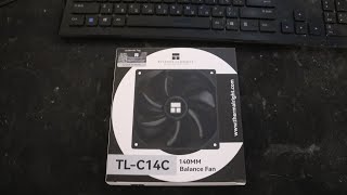 Thermalright TLC14C 140mm System Case Fan Unboxing [upl. by Akinajnat514]