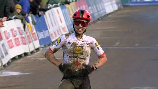 Highlights GP Sven Nys women 2024 Soudal Ladies Trophy [upl. by Jolie372]