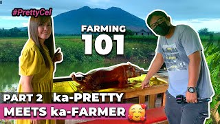 PRETTY CEL MEETS KAFARMER  kaFARMER 101  TIPS HOW TO   BUHAY BUKID  PRETTY CEL VLOG 105 [upl. by Grew]