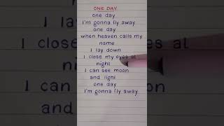 ARASH Ft Helena  ONE DAY Lyrics REQUESTED fyp lyrics shortsfeed shorts youtubeshorts [upl. by Ianteen577]