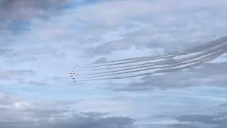 RED ARROWS PORTSOY BOAT FESTIVAL 22624 [upl. by Larochelle]