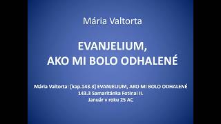 Mária Valtorta kap1433 EVANJELIUM AKO MI BOLO ODHALENÉ [upl. by Sadoff]