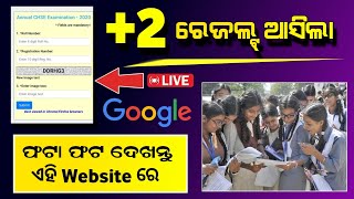 12 result odisha 2024  Online Mark checking 2 exam result Odisha 2024 [upl. by Dnomayd]