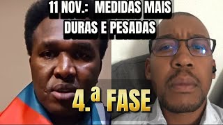 MOÇAMBIQUE  11 NOV MEDIDAS MAIS DURAS E PESADAS PARA A 4ª FASE [upl. by Ymeraj556]