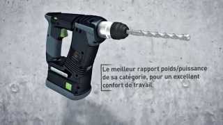 Festool perforateur BHC 18 [upl. by Yltnerb703]