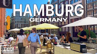 Hamburg Germany 4K Walking Tour  Secret Millionaire Spots in HDR [upl. by Federico212]