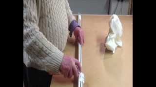 Curtains Louth  simple trick to free up stiff curtain rails professional Curtain maker [upl. by Katie]