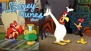 S1 E9 “The Foghorn Leghorn story” pt3 THE LOONEY TUNES SHOW [upl. by Wurster358]