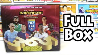 NEW 2024 ADRENALYN XL FIFA 365 BOX OPENING  Full Display Box Break 24 Packs Unboxing [upl. by Anyale]