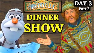 Disney Cruise FROZEN Arendelle Dinner Show  Disney Wish Day 35 [upl. by Tonjes]