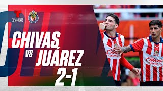 Highlights amp Goles  Chivas vs Juárez 21  Telemundo Deportes [upl. by Corena]