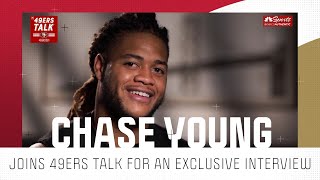 Chase Young feels quotblessed amp luckyquot to be back with Nick Bosa on 49ers  49ers Talk  NBC Sports BA [upl. by Wilek]