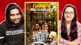 VARANE AVASHYAMUND Trailer Reaction I Dulquer Salmaan DQ  SWAB REACTIONS with Stalin amp Afreen [upl. by Eceinaj]