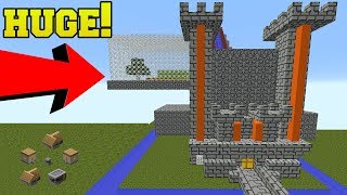 WORLDS LARGEST MINECRAFT CASTLE [upl. by Branen]