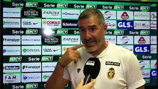 ONTV Lucarelli post Ascoli Ternana 20 [upl. by Sucirdor]