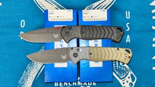 Benchmade 593BK and 593BK01 PSK Personal Survival Kit Knife Review [upl. by Whiffen]