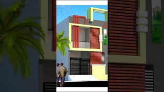 House Front Elevation Design PiyushPanchal housefront [upl. by Naivart]