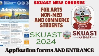 Skuast admission 2024 skuast kashmir application form skuast 2024 entranceskuastbvscskuastkashmir [upl. by Lenahtan363]