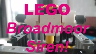 How to Build your own LEGO Broadmoor siren for mrmattandmrchay [upl. by Berman]