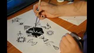 EXO MAMA Elements Speed Drawing [upl. by Nodal]