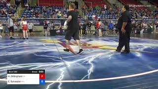 126 Lbs Round Of 64  Henry Dillingham Oregon Vs Ethan Sylvester Minnesota 2e5b [upl. by Iliam]