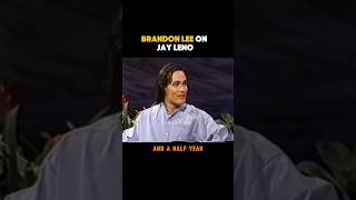 Brandon Lee corrects Jay Leno on his fathers martial arts brandonlee [upl. by Ttocserp]