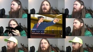 Phoenix Wright  Cornered Acapella [upl. by Nylarac]