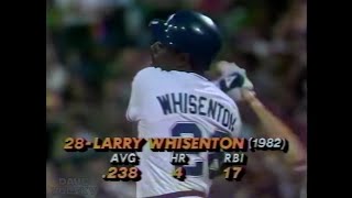 Larry The Wiz Whisentons Last Career At Bat NLCS 82 Game 3 [upl. by Ydarb]