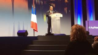 Discours de David Rachline au meeting FN de Paris  Présidentielles 2017 [upl. by Celinda439]