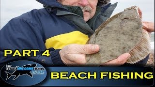 Beach fishing tips for beginners Part 4  Shore Plaice  The Totally Awesome Fishing Show [upl. by Melcher]