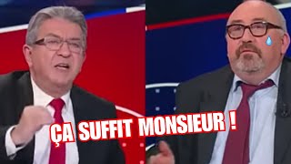 JeanLuc Mélenchon recadre un journaliste en plein direct sur BFMTV [upl. by Siana]