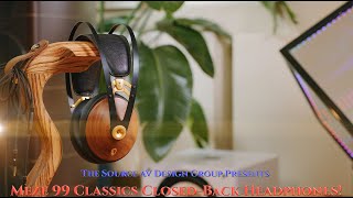 Meze Audio 99 Classics Closed Back Headphones [upl. by Lozar]